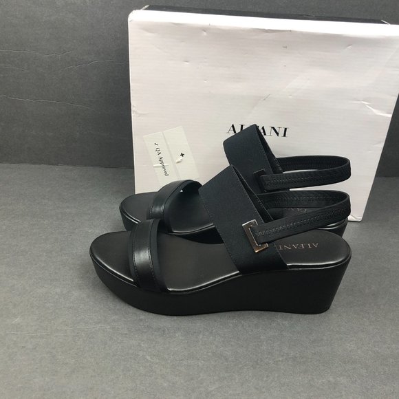 NWB  Alfani Women's Maybell Wedge Sandal - Picture 4 of 5